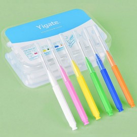 30 Egate i-type interdental brushes + exclusive case SET Interdental brush green set 0.8mm 2ea