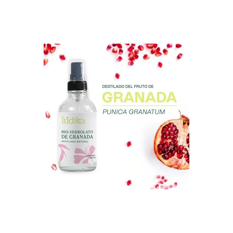 Tonico Facial Hidrolato De Granada 120ml Antioxidante Todo Tipo De