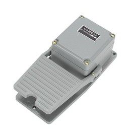 L-home Foot Switch Industrial Foot Pedal Switch Non-Slip Foot Pedal 220 V / 380 V 15 A for Medical Instruments Textile Devices Welding Equipment IP62