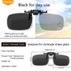 2 Pcs Outdoor Sunglasses Clip On Polarized Sun Glasses Driving