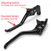 CCYYMOWOK Motorcycle Adjustable Short Brake and Clutch Lever for MT07