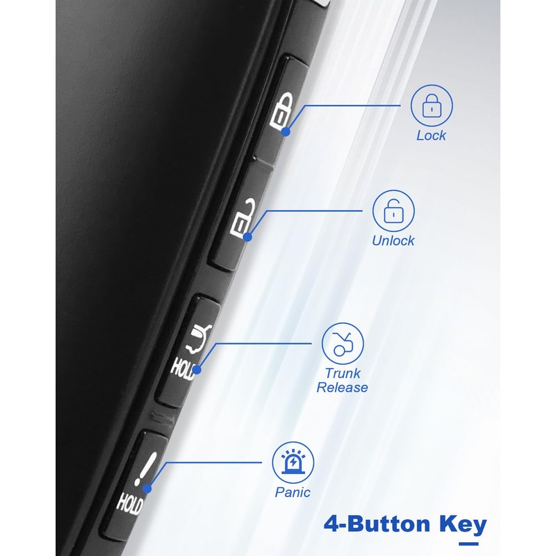 ANODZU CX5 CX9 Remote Key Fob Case Shell Keyless Entry
