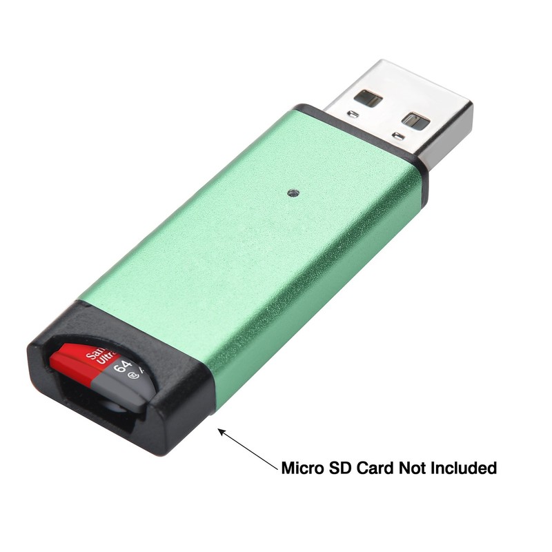 Memwah Micro SD Card Reader - Fast USB 2.0 Adapter