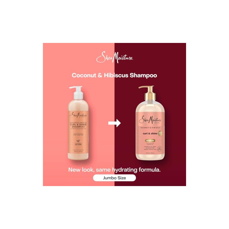 Champ SheaMoisture SilconeFree para cabello ondulado y champ sin parabenos