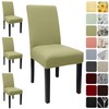 Keyroal Dining Room Chair Covers Set of 4, Stretch Solid