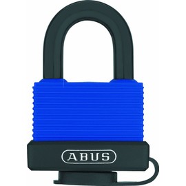 ABUS 24989 Weather Sealed Stainless Steel Shackle Brass Padlock with 6402 Alike Keyed