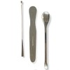 Commercial [Stainless Steel Spatula 3 Kinds Each Set of 1, Cream,