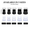 Vesaneae 10 Pairs of Heel Protectors, 5 Sizes High Heel