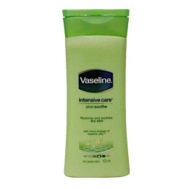 Vaseline Intensive Care Aloe Soothe Lotion, 100ml (Pack of 2)