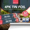 4pk Tin Foil Roll | 32M Aluminium Kitchen Foil Roll
