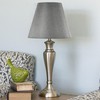 GOSO Bamboo Gray Lamp Shade Set of 2 Small- 5