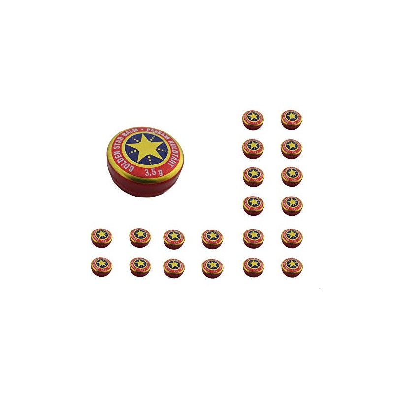 20 x (20 pieces) 3.5 g balm golden star balm