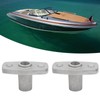 2Pcs Top Mount Rowlock Socket 1/2 Inch Rugged Reliable Oar