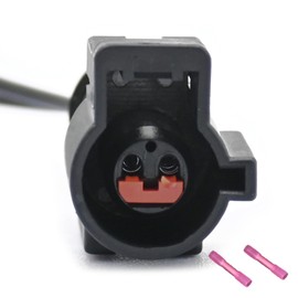 GROBARPART Front Abs Wheel Speed Sensor Left Right Connector Fit for 4Wd 1999 2000 2001 2002 2003 2004 Fit for Ford F250 F350 F450 F550 Super Duty Truck, Fit for Ford Excursion, Replaces# Als197