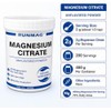 Citrato de magnesio USP en polvo grado alimentario, 400g