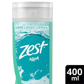 Jabón Líquido Corporal Zest Aqua 400 ml