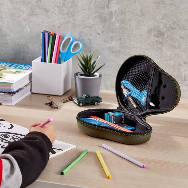 It's Academic Avocado Pencil Case School Supply Bag with Mesh