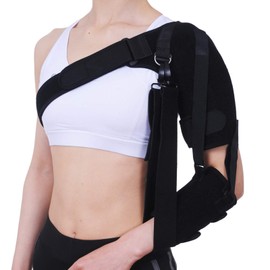SH-RuiDu Arm Sling Shoulder Brace Adjustable with Stabilizer Sling Shoulder Support Rotator Cuff Stroke Hemiplegia Support