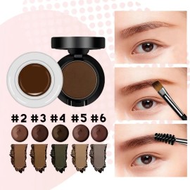 Delineador De Cejas Gel Saniye - Polvo Y Gel Pomade #03 Marrón