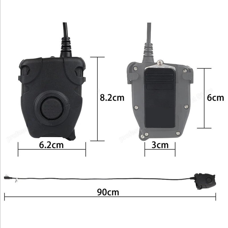 ZTAC Z112-KEN PTT Switch PTT KENWODD PTT Switch Wireless KEN-Pelto