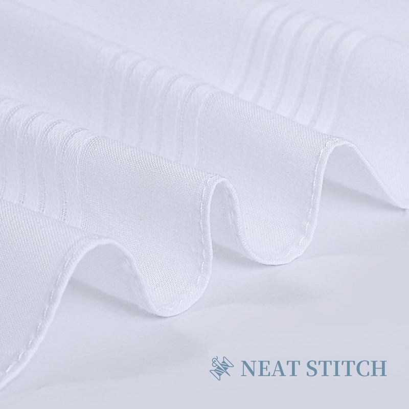 Ygreato Men's Handkerchiefs 16 inches, 100% Cotton Handkerchiefs for Men,