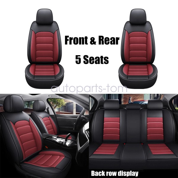 Soillar For JEEP Wrangler Car Seat Covers 5-Seat Full Set