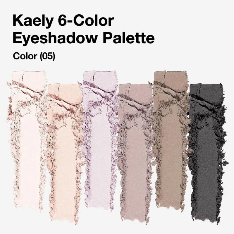 evpct 6 Color Mini Eyeshadow Makeup Palette for Natural Nude
