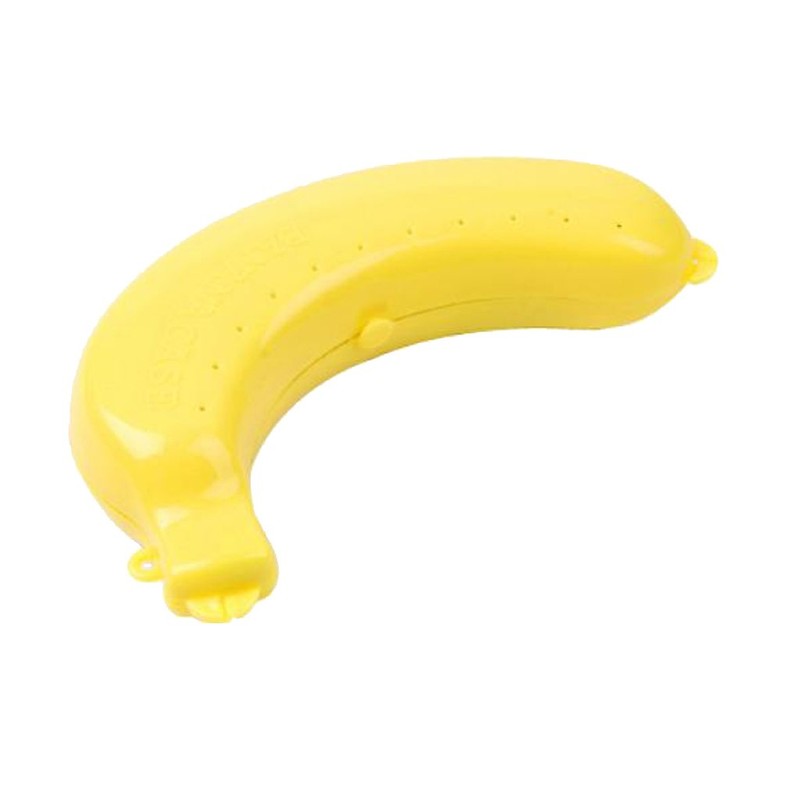 Banana Protector Case Carrier for Camping Work School Use-Yellow, One