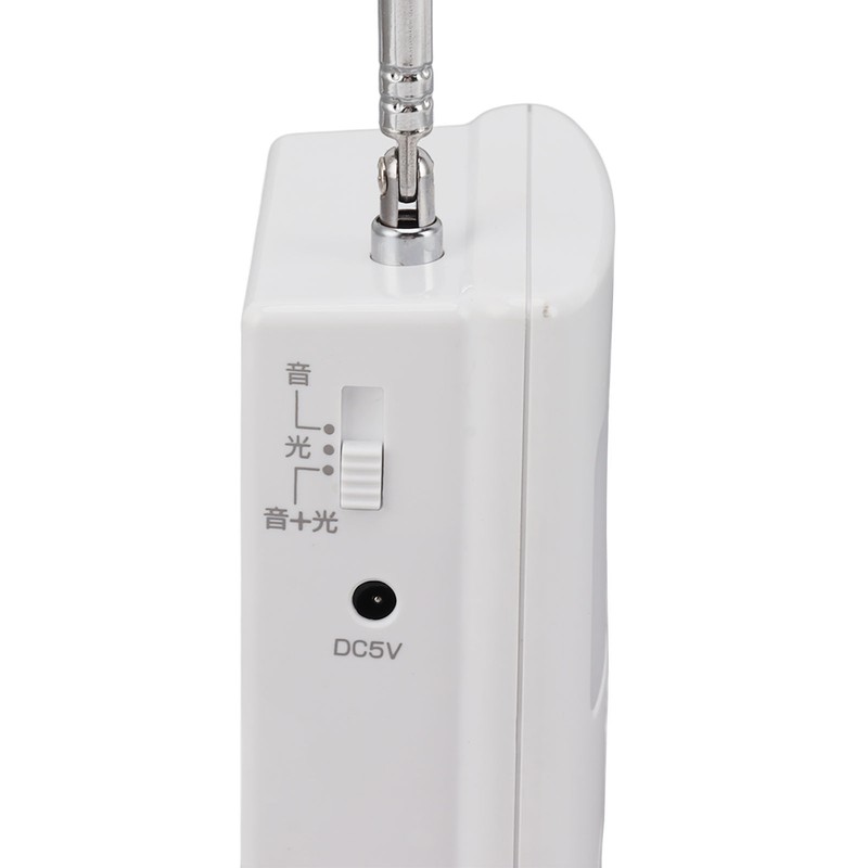 Wireless Doorbell with 1 Transmitter and 1 Receiver Flash LED