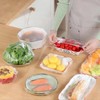 300 Pcs Reusable Elastic Food Covers –Stretchable Bowl & Plate