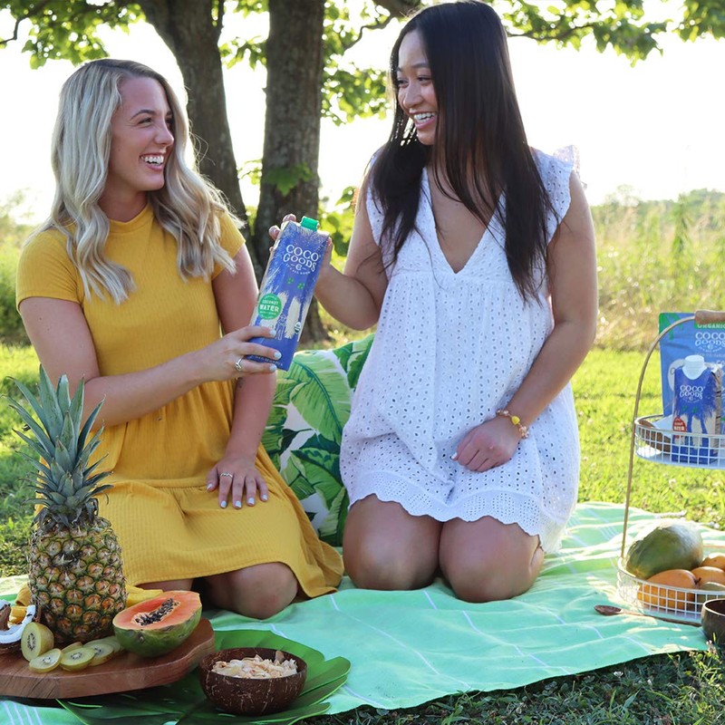 CocoGoodsCo Vietnam Single-Origin 100% Organic Coconut Water, Non-GMO, Never from