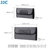 JJC 4 Pockets Filter Case for Round Filter Up to