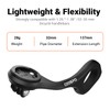 CooSpo Bike Computer Mount, Quick Release Mount for Garmin, Wahoo,