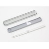 OSK DISH UP LUNCH Pull Lid Chopsticks Case Set, 7.7
