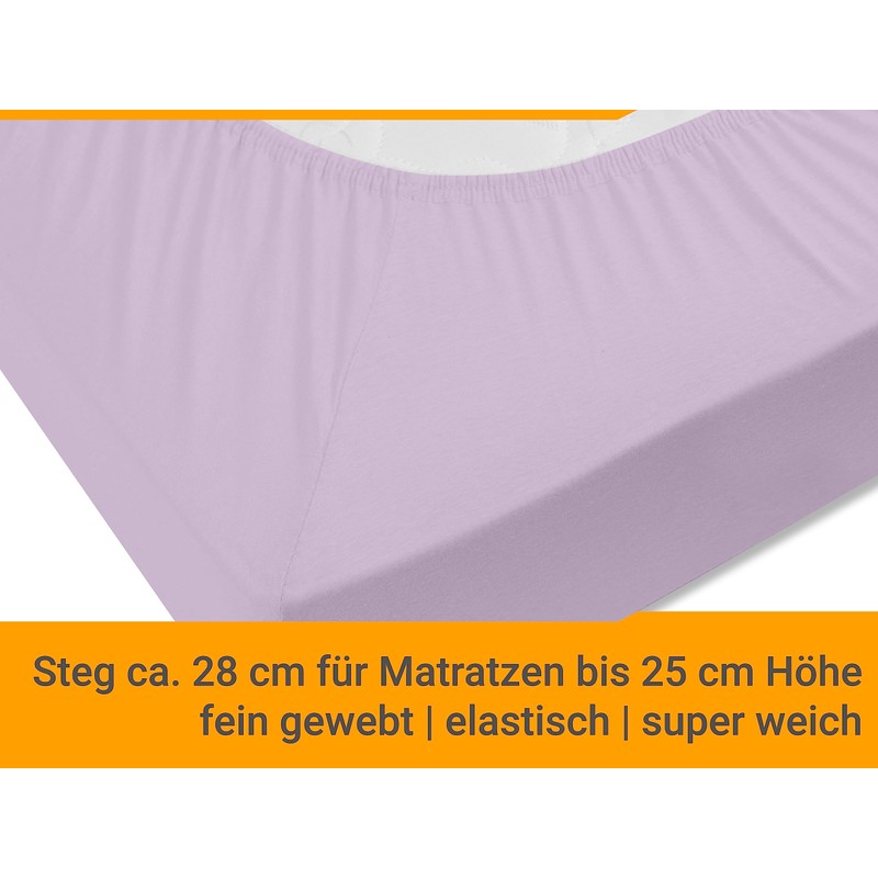 Classic Jersey Fitted Sheet Available In 34 Colours and 6
