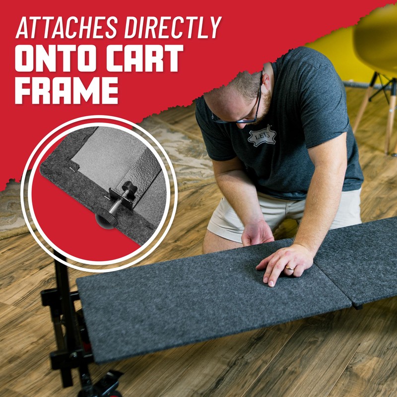 Gator Frameworks Lower Deck Flat Surface for Frameworks Utility Carts,