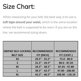 GRIPAD WOD Straight Weightlifting Belt | Secured-Locking Buckle | 4-inch Wide and Built for Durability, Flexibility, and The Support to Weightlifting and Cross-Training (Brown Leather, L)