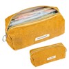 Deepton Pencil Case, yellow, pencil case