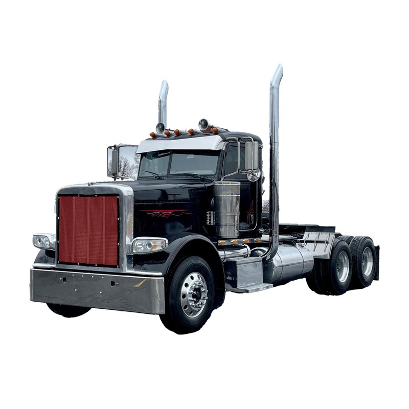 Premium Red Bug Screen Fits Peterbilt 388/389