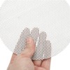 PATIKIL 6" Diameter 304 Stainless Steel Perforated Sheet, 2 Pcs