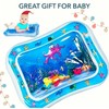 BABY TUMMY TIME WATER MAT SENSORY TOY PLAY ACTION INFANT