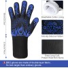 Extra Long 14-Inch BBQ Gloves - Comfortable Heat Resistant Silicone