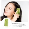 SAFIGLE Jade Massage Comb Natural Jade Scalp Massager Scraping Tool