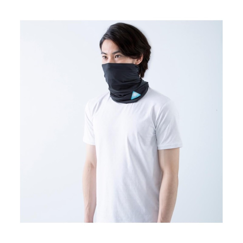Freeze Tech Ice Hammer Face Mask, Long Neck Gaiter, Black