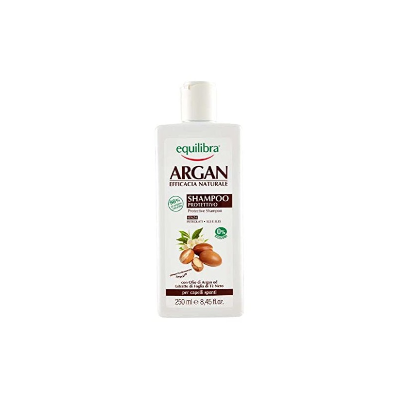 Equilibra Capelli, Equilibra Argan Hyaluronic Dermo Moisturizing Shampoo, with Argan,