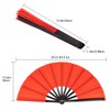 Maitys 2 Packs Large Clap Fans for Line Dancing Large