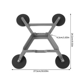 Car Roof Mount for Starlink Mini, Magnetic Quick Release Sunroof Mount Accessories Parts Compatible with Starlink Mini for Vans RVs Trucks Boat