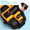 PATIKIL Camera Bag Divider, 2Pcs 4.72"x3.54"x0.31" Shockproof Camera Bag Inserts