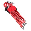 Sealey Anti-Slip XL Metric Ball-End Hex Key Set (11 Pieces)