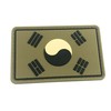 South Korea Brown Flag Paintball Airsoft PVC Morale Patch